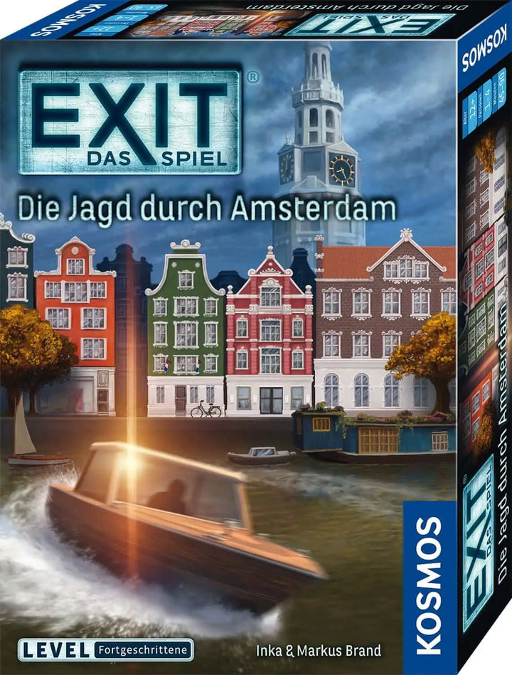EXIT - Das Spiel: Die Jagd durch Amsterdam (DE) - KOSMOS - Board Games