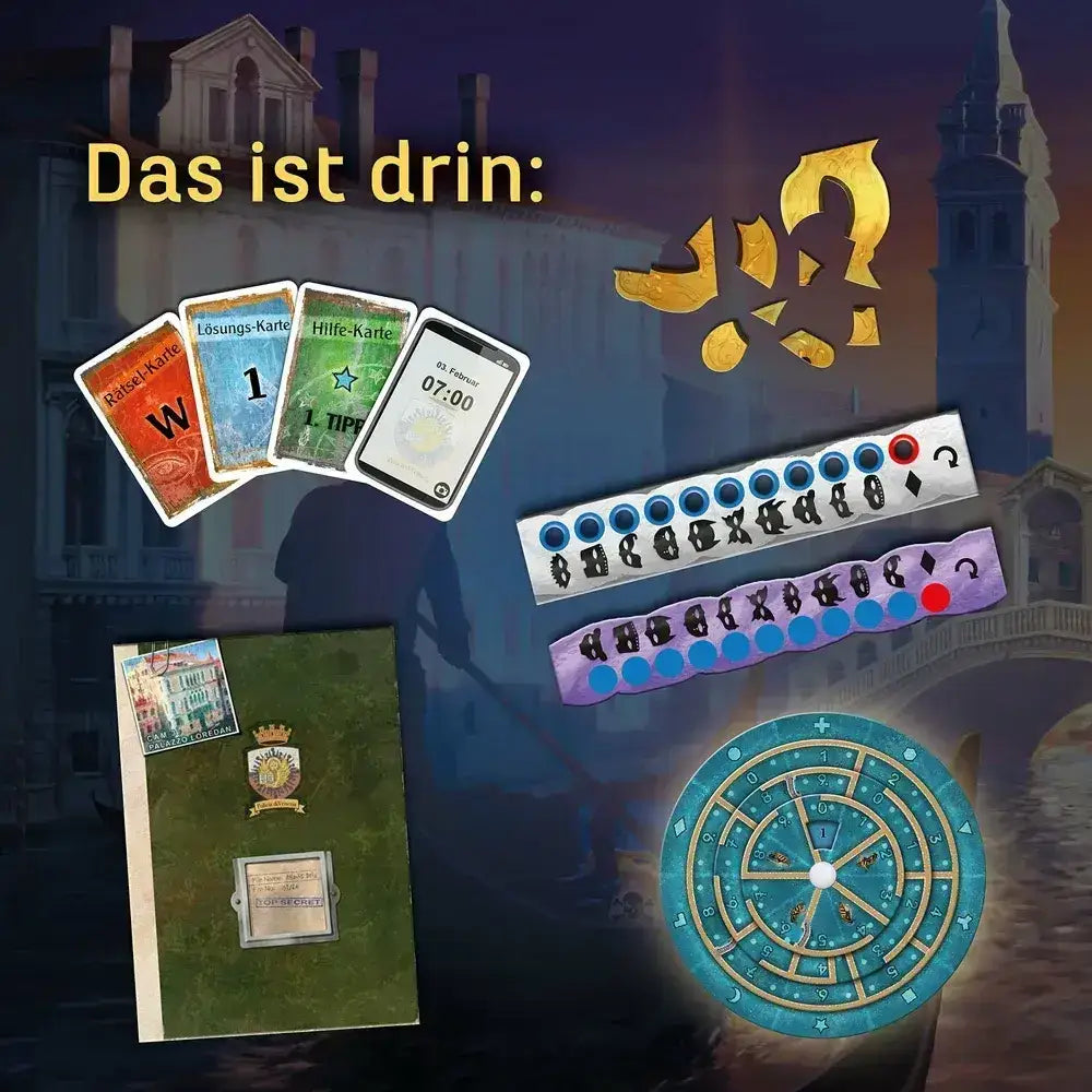 EXIT – Das Spiel: Die Venedig-Verschwörung (DE) - KOSMOS - Board Games