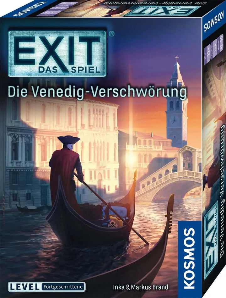 EXIT – Das Spiel: Die Venedig-Verschwörung (DE) - KOSMOS - Board Games