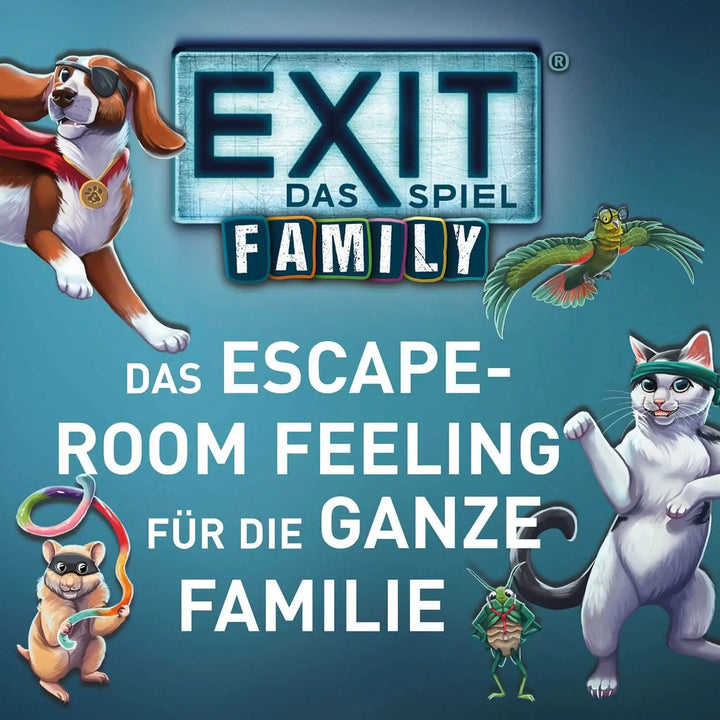 EXIT – Das Spiel Family: Schloss Gemeinstein / Mission Candyland (DE) - KOSMOS - Board Games