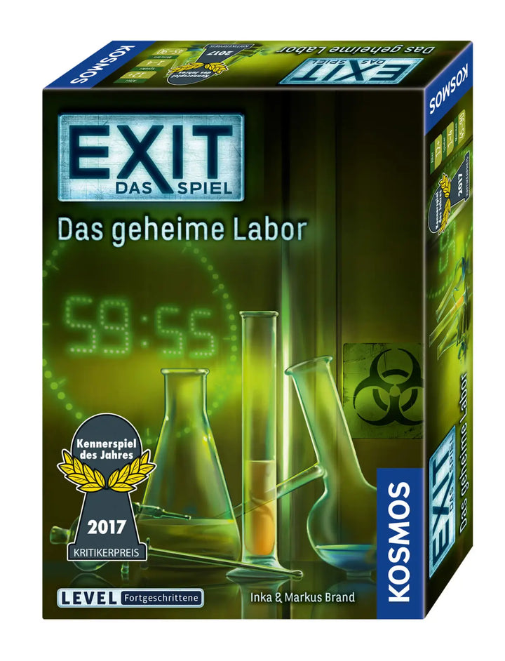 EXIT – Das Spiel: Das geheime Labor (DE) - KOSMOS - Board Games