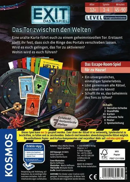 EXIT - Das Spiel: Das Tor zwischen den Welten (DE) - KOSMOS - Board Games
