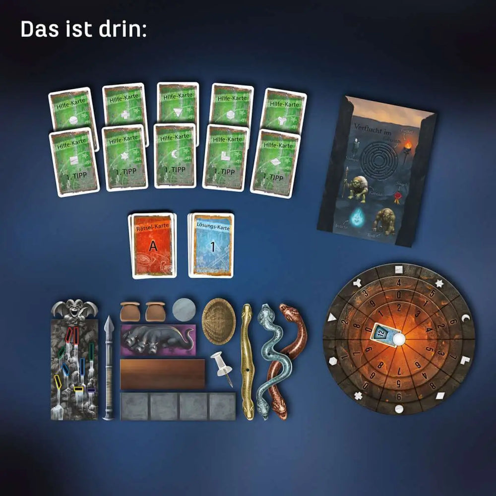 EXIT – Das Spiel: Das verfluchte Labyrinth (DE) - KOSMOS - Board Games
