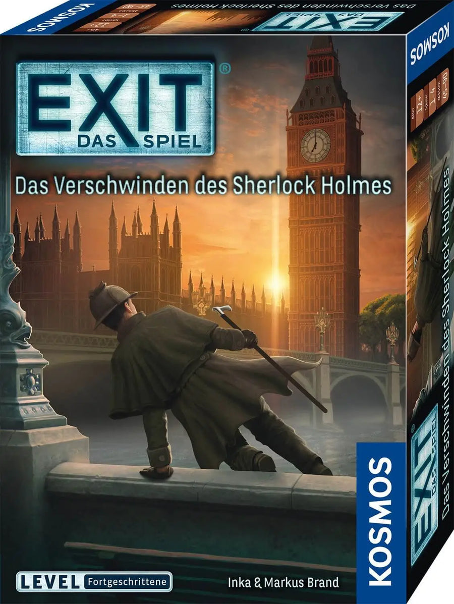 EXIT - Das Spiel: Das Verschwinden des Sherlock Holmes (DE) - KOSMOS - Board Games