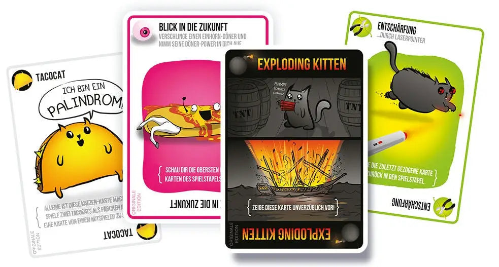 Exploding Kittens: 10 Jahre Jubiläums Edition (DE) - Exploding Kittens - Board Games