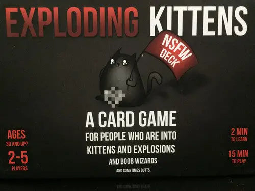 Exploding Kittens: NSFW (EN) - Exploding Kittens - Board Games