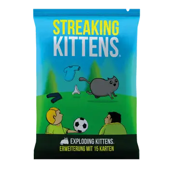 Exploding Kittens: Streaking Kittens (DE) - (Self-Published) - Board Games