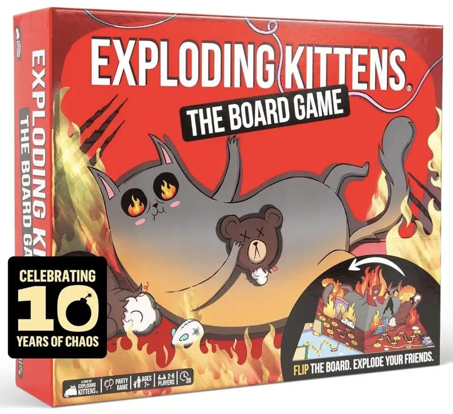 Exploding Kittens: The Board Game (EN) - Exploding Kittens - Board Games