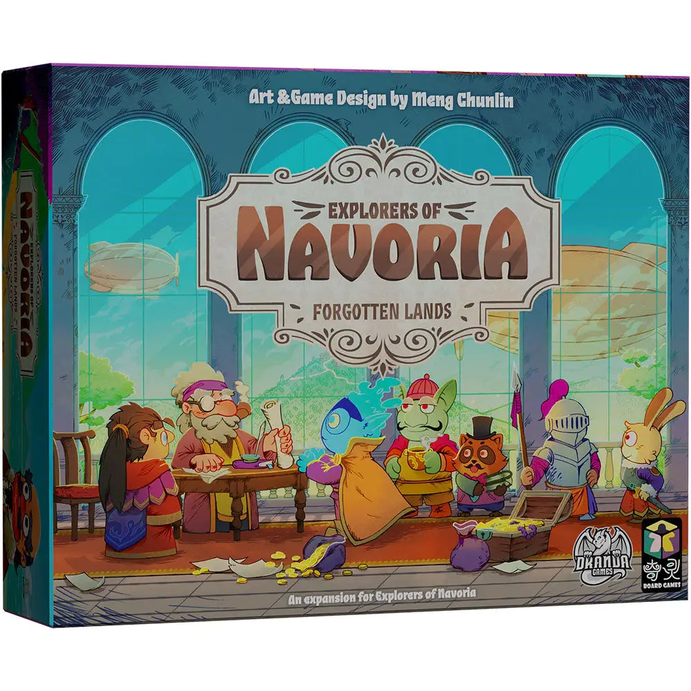Explorers of Navoria: Forgotten Lands (EN) - Dranda Games - Board Games