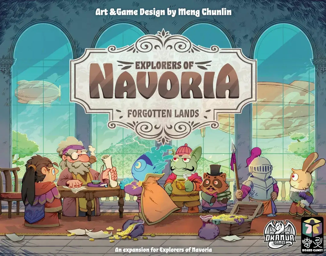 Explorers of Navoria: Forgotten Lands (EN) - Dranda Games - Board Games