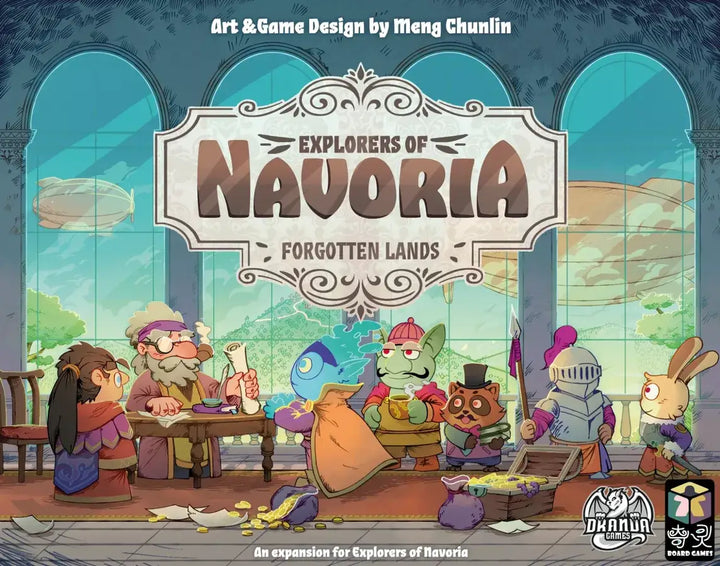 Explorers of Navoria: Forgotten Lands (EN) - Dranda Games - Board Games