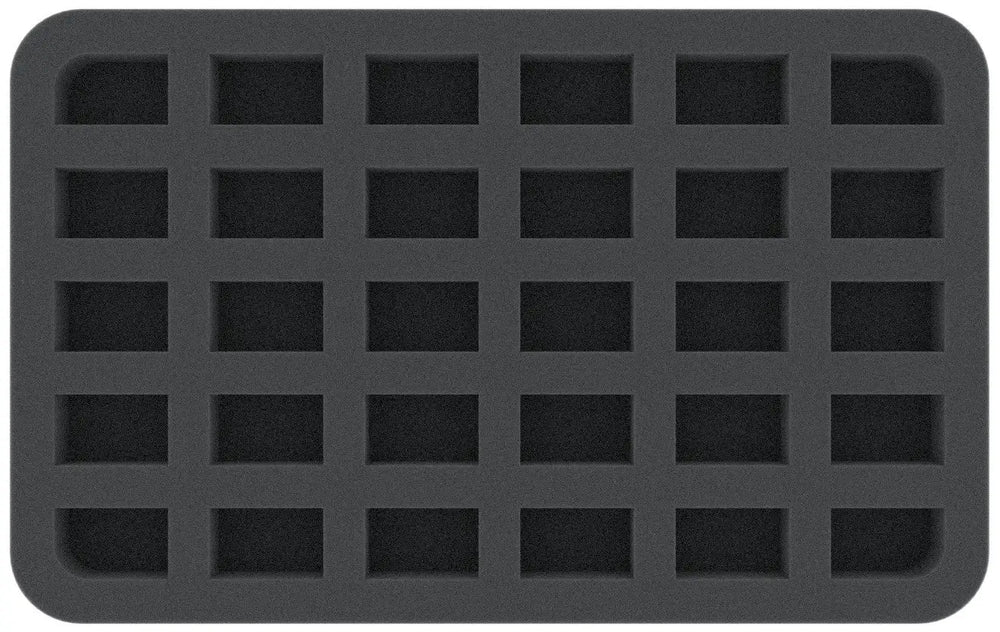 Feldherr: Foam Tray with 30 slots (35 mm Half-Size) - Feldherr - Accessories