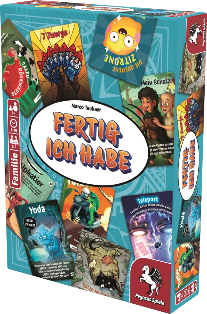 Fertig ich habe (DE) - Pegasus Spiele - Board Games