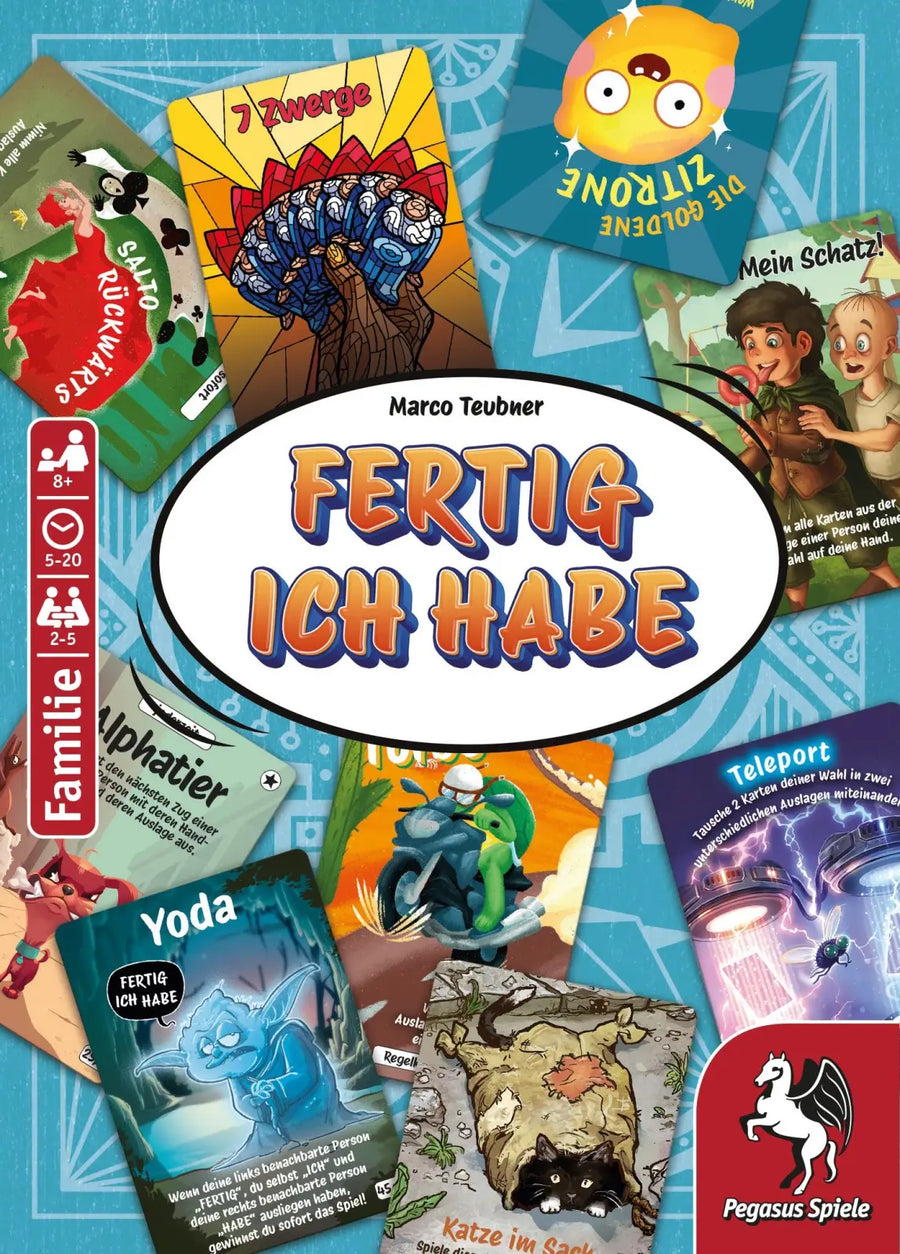 Fertig ich habe (DE) - Pegasus Spiele - Board Games