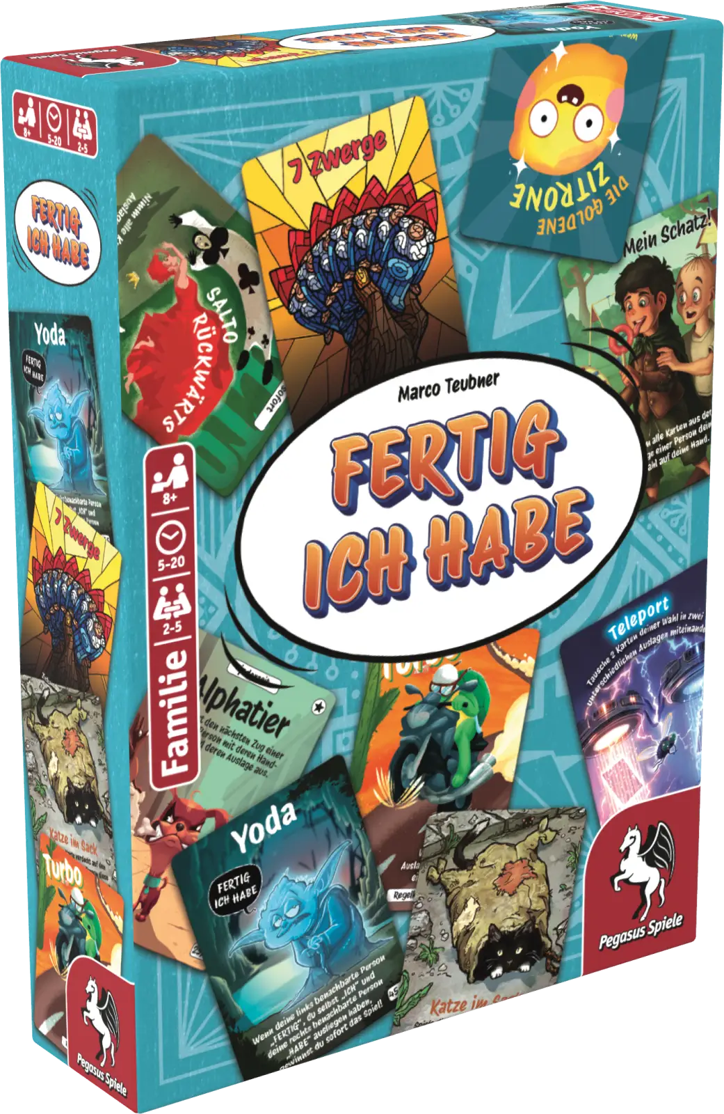 Fertig ich habe (DE) - Pegasus Spiele - Board Games