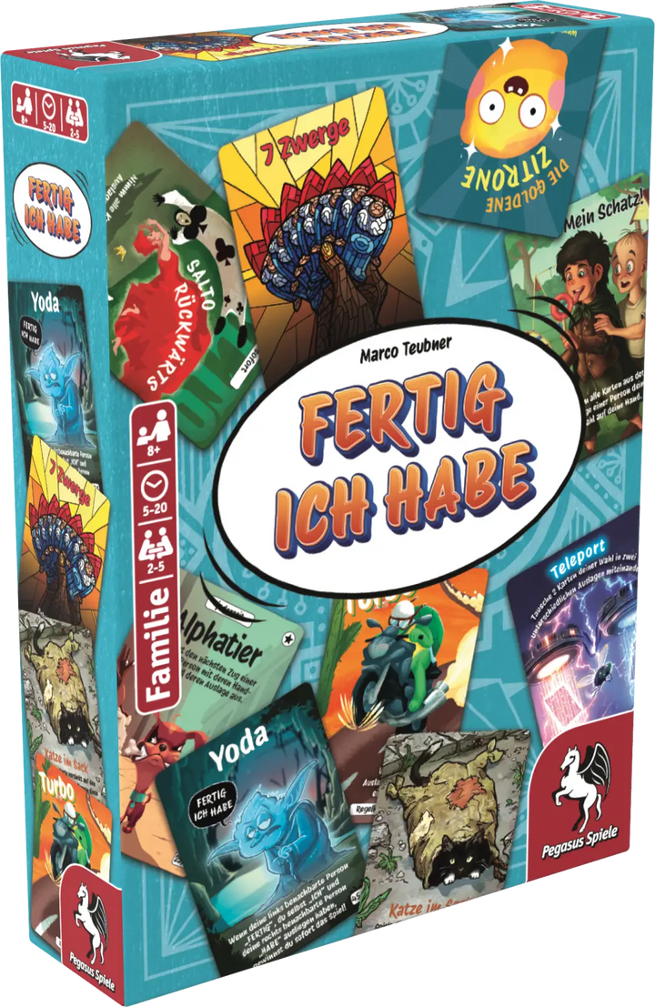 Fertig ich habe (DE) - Pegasus Spiele - Board Games