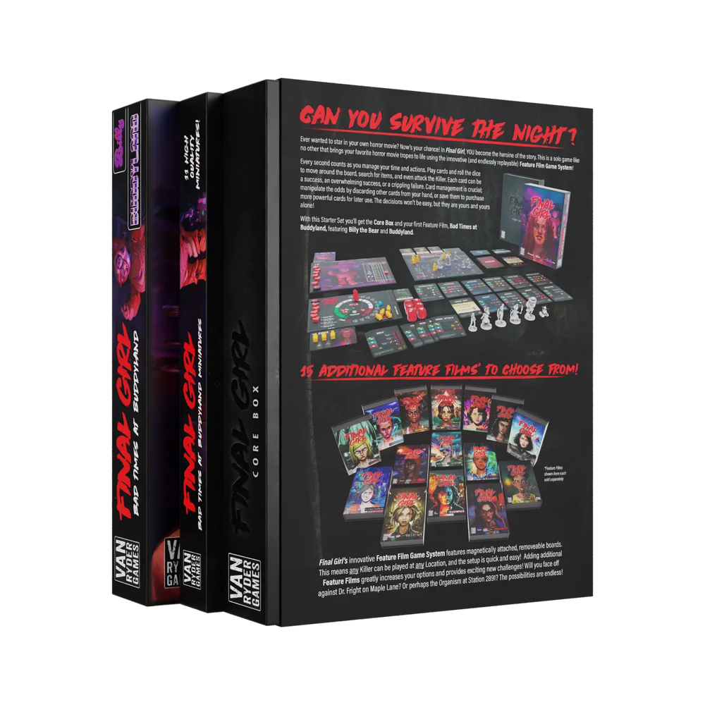 Final Girl: Bad Times at Buddyland - Starter Set (EN) - Van Ryder Games - Board Games