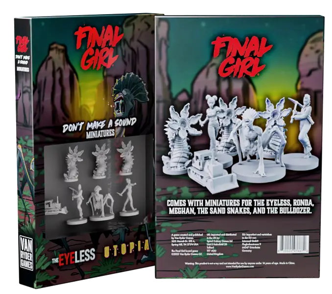 Final Girl: Don’t Make a Sound - Miniatures Box - Van Ryder Games - Board Games