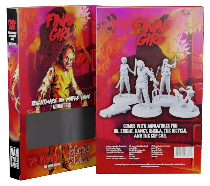 Final Girl: Frightmare on Maple Lane - Miniatures Box - Van Ryder Games - Board Games