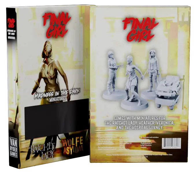 Final Girl: Madness in the Dark - Miniatures Box - Van Ryder Games - Board Games