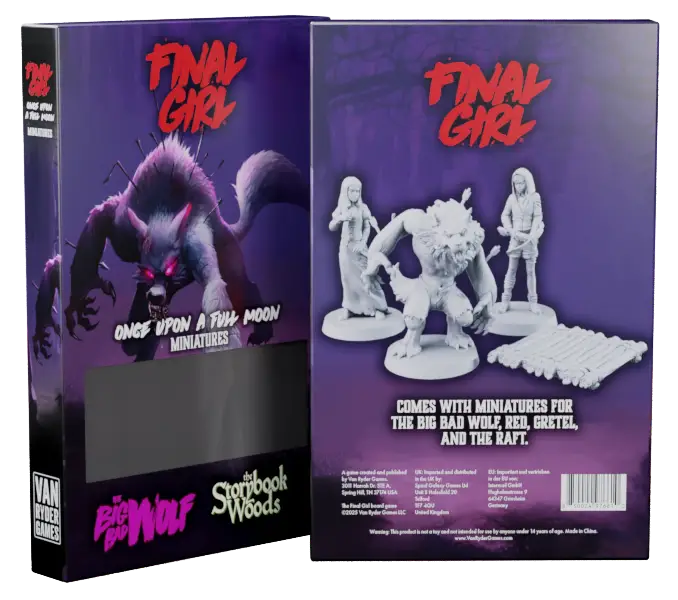 Final Girl: Once Upon a Full Moon - Miniatures Box - Van Ryder Games - Board Games