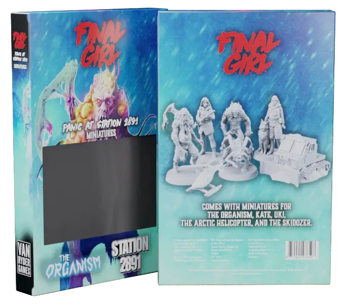 Final Girl: Panic at Station 2891 - Miniatures Box - Van Ryder Games - Board Games
