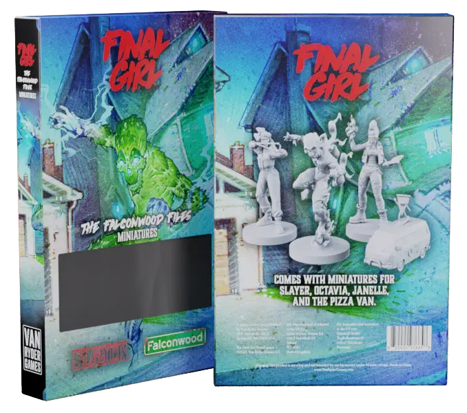 Final Girl: The Falconwood Files - Miniatures Box - Van Ryder Games - Board Games