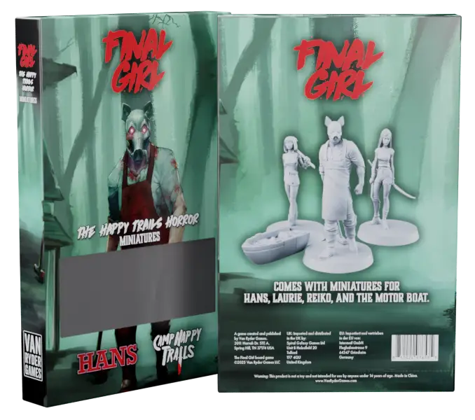Final Girl: The Happy Trails of Horror - Miniatures Box - Van Ryder Games - Board Games