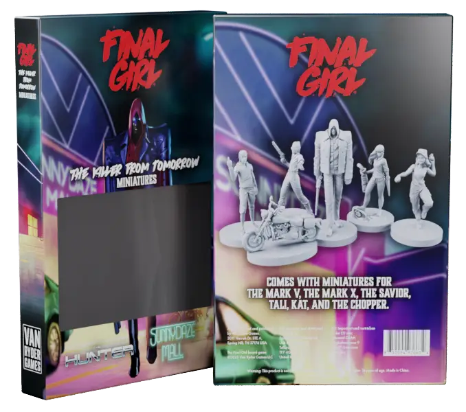 Final Girl: The Killer from Tomorrow - Miniatures Box - Van Ryder Games - Board Games