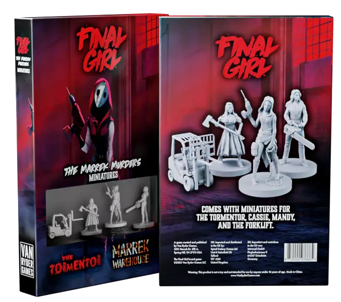 Final Girl: The Marrek Murders Miniatures Box - Van Ryder Games - Board Games