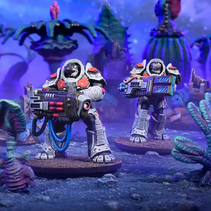 Firefight: Enforcer - Novashock Peacekeepers - Mantic Games - Miniature Games