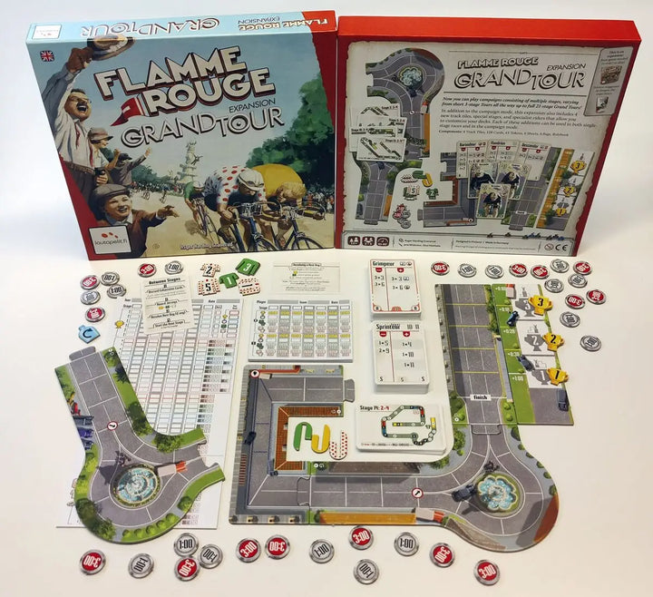 Flamme Rouge: Grand Tour (EN) - Lautapelit - Board Games