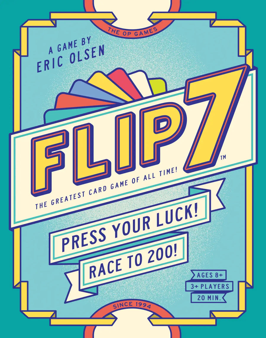 Flip 7: 1st edition (EN) - The Op Games - Board Games
