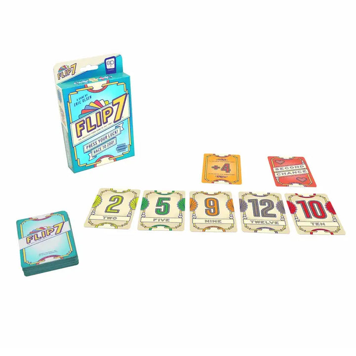 Flip 7: 2nd Edition (EN) - USAopoly - Board Games