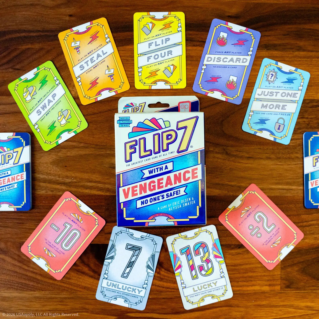 Flip 7: With a Vengeance (EN) - The Op Games - Board Games