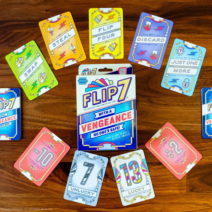 Flip 7: With a Vengeance (EN) - The Op Games - Board Games