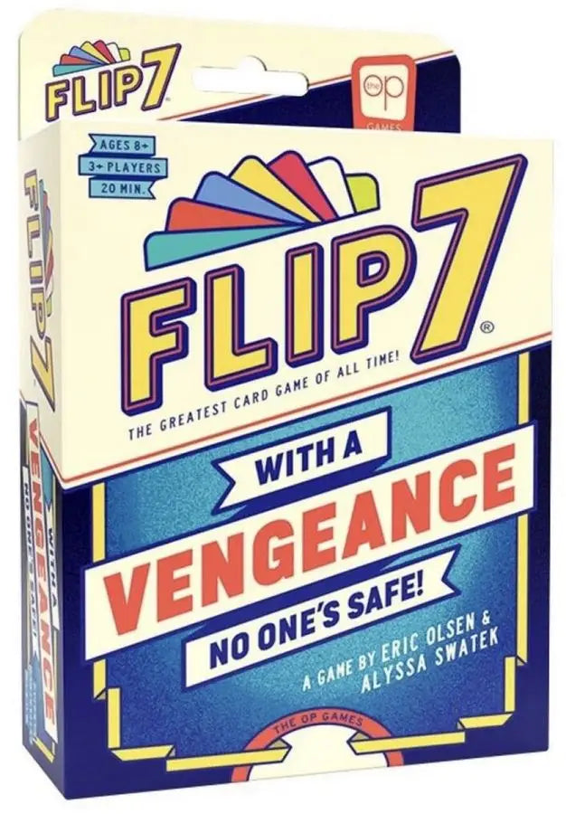 Flip 7: With a Vengeance (EN) - The Op Games - Board Games