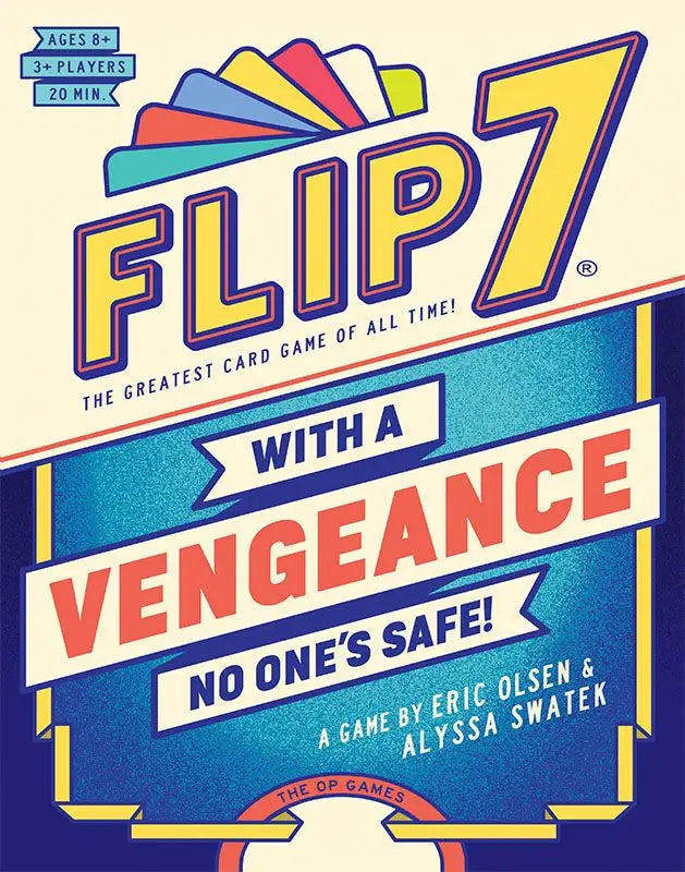 Flip 7: With a Vengeance (EN) - The Op Games - Board Games