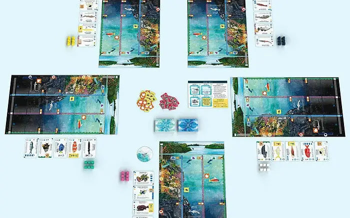 Flossenschlag (DE) - Feuerland - Board Games