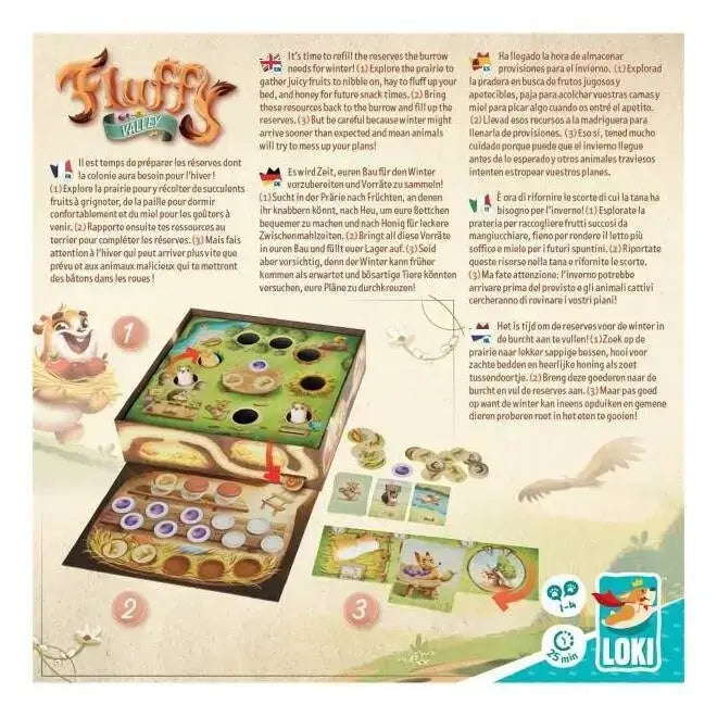 Fluffy Valley (DE/EN/FR/IT) - LOKI - Board Games