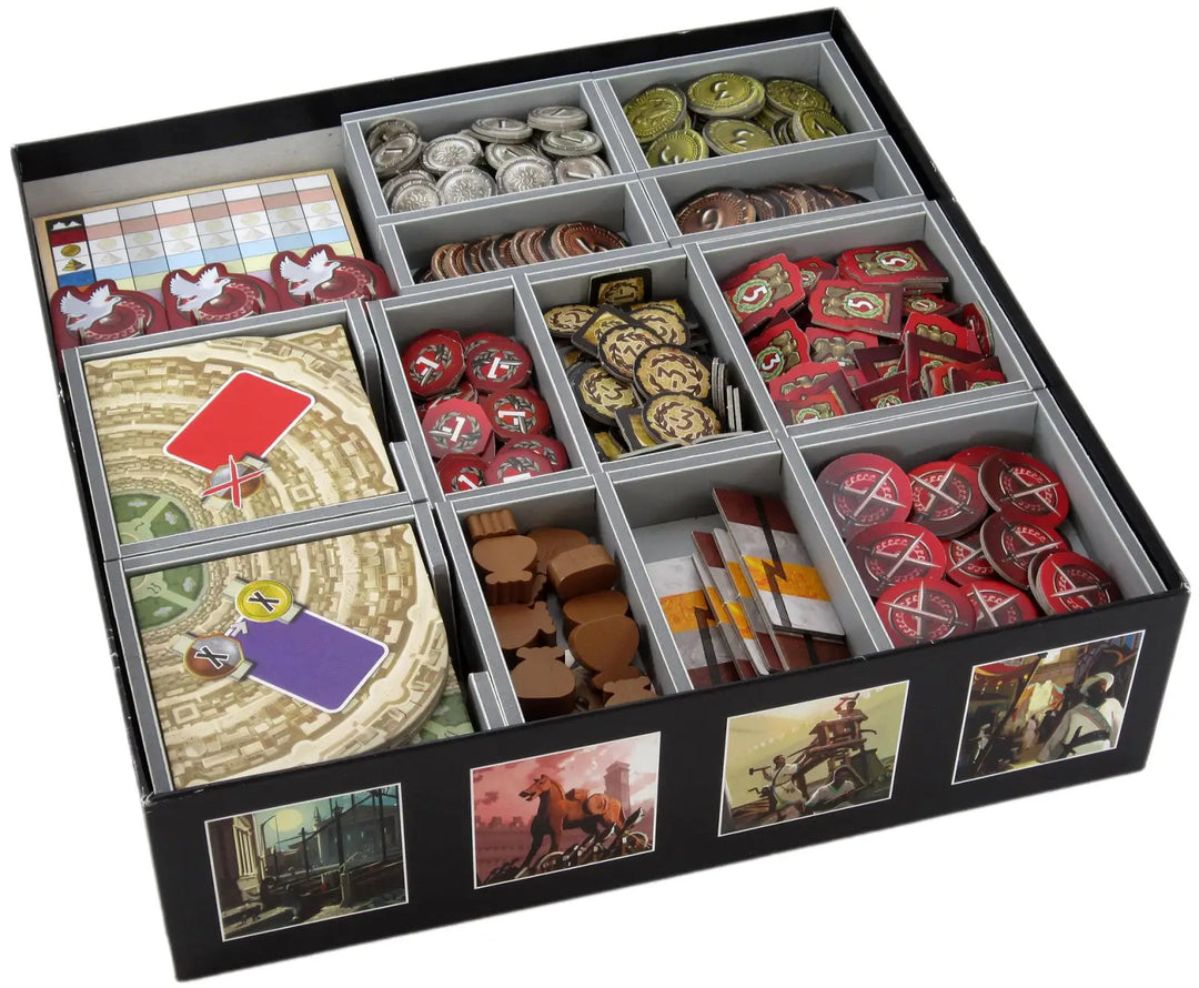 7 Wonders 1st Edition: Insert - Folded Space - Accessories