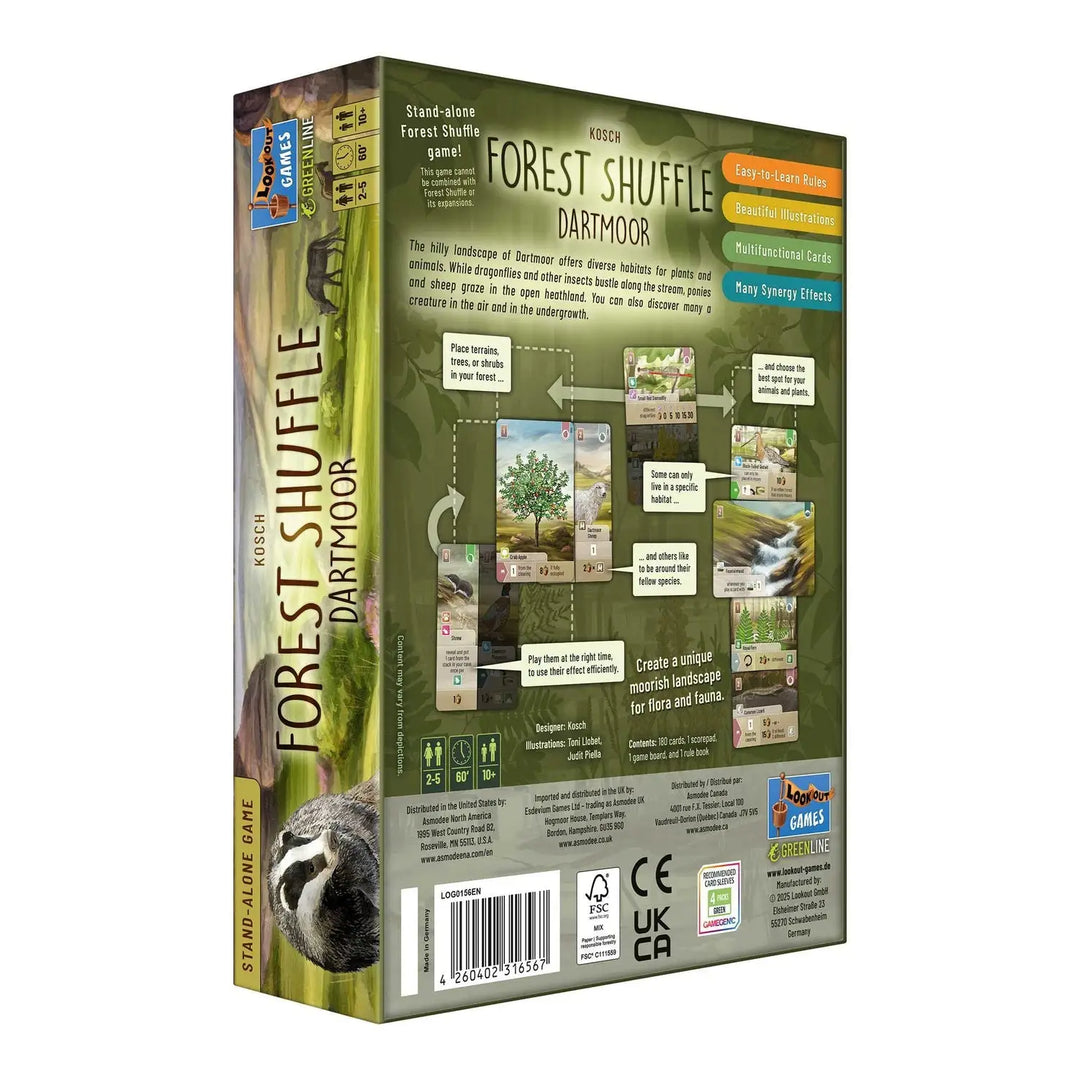 Forest Shuffle: Dartmoor (EN) - Lookout Games - Board Games