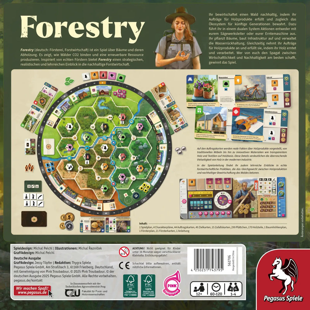 Forestry (DE) - Pegasus Spiele - Board Games