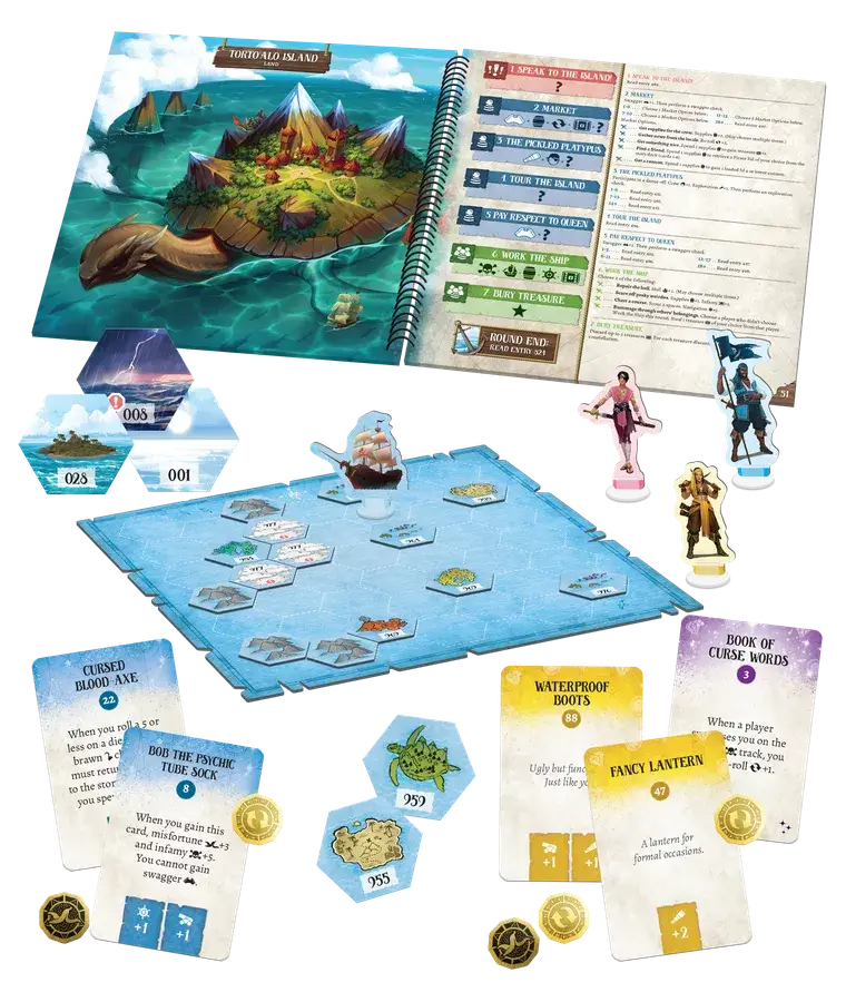 Forgotten Waters: A Crossroads Game (EN) - Plaid Hat Games - Board Games