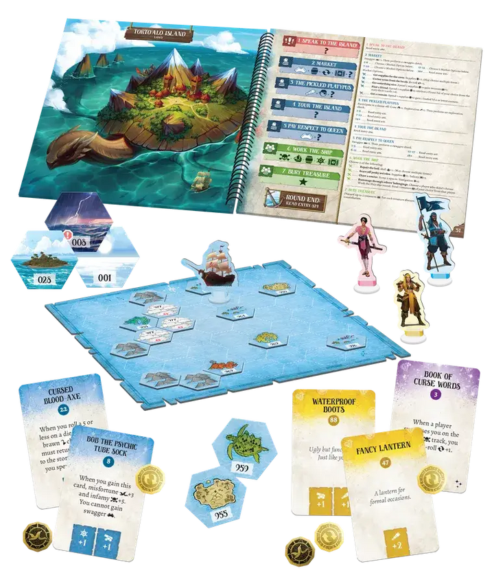 Forgotten Waters: A Crossroads Game (EN) - Plaid Hat Games - Board Games
