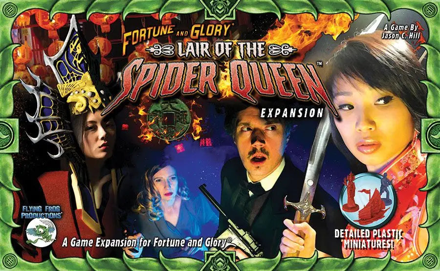 Fortune and Glory: Lair of the Spider Queen (EN) - Flying Frog Productions - Board Games