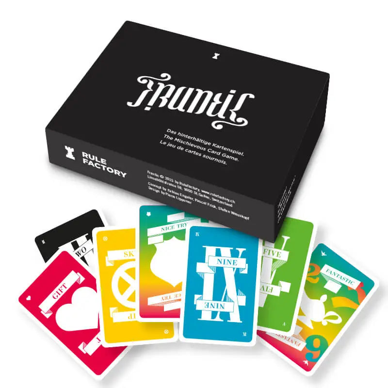 Frantic (DE/EN/FR/IT) - Rulefactory - Board Games