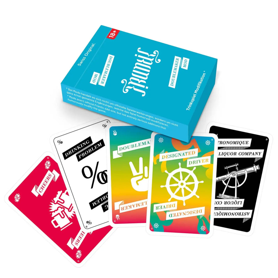 Frantic: Doublemaker (DE/EN/FR/IT) - Rulefactory - Board Games