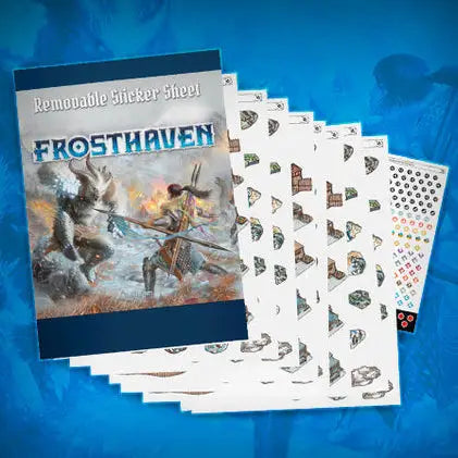 Frosthaven: Removable Sticker Set (EN) - Cephalofair Games - Board Games
