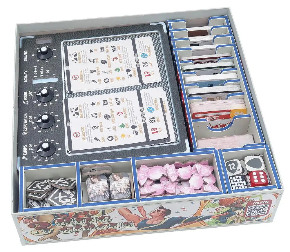 Rock Hard 1977 Colour Insert - Folded Space - Accessories